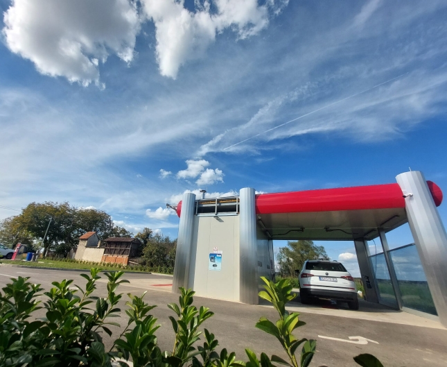 Slika samoposlužne autopraonice SPALE